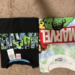 New- Marvel T Shirts Size 7