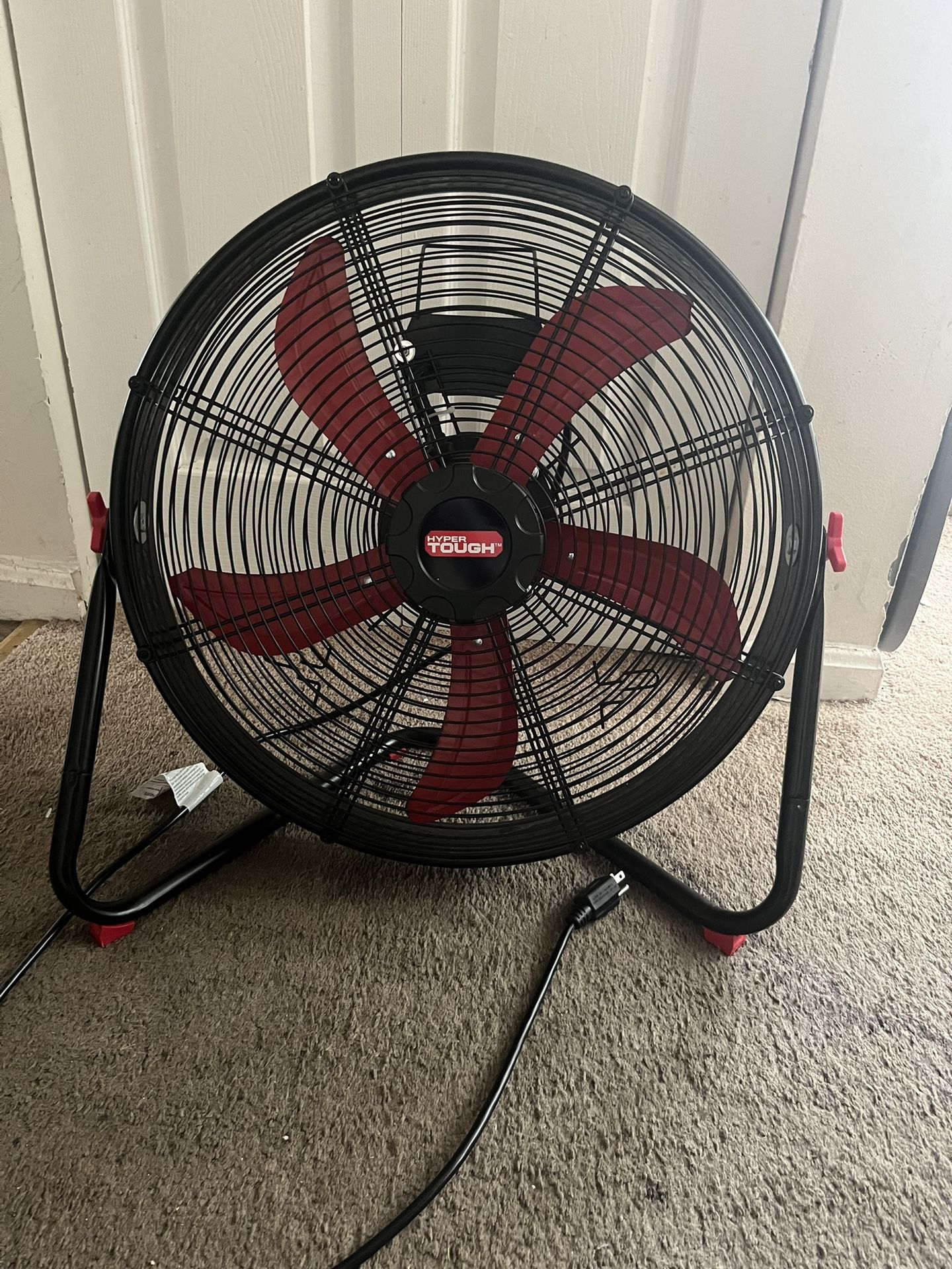 Hyper Tough New 20 inch High Velocity Sealed Motor Drum Fan