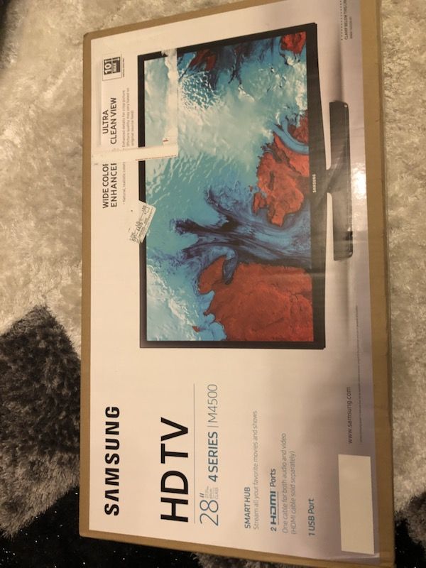 Samsung 28” brand new hdtv