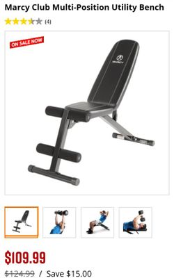 Marcy Workout Bench