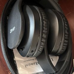 ZIHNIC Bluetooth Headphones Over-Ear, Foldable Wireless and Wired Stereo Headset Micro SD/TF, FM for Cell Phone,PC,Soft Earmuffs &Light Weight for Pro
