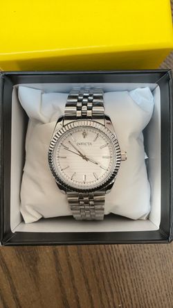 Men’s Invicta Silver Stainless Steel Watch