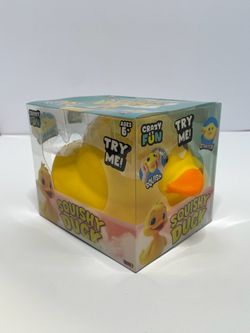 RMS Crazy Fun Squishy Duck Jumbo Squeeze & Stretch Sensory Toy Squishy Toy Fidget Toy