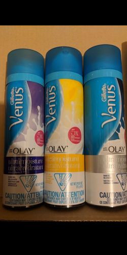 Gillette Venus olay shaving cream - each sold separately - multiple available