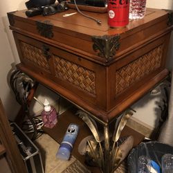 Bed Frame 2 Night Stands Solid Wood