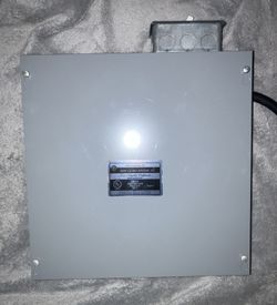 New 10hp Phase Converter Panel