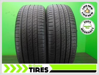 2 PIRELLI P ZERO TM ALL SEASON SEAL INSIDE 245/50R20 USED TIRES 9.7/32 TREAD