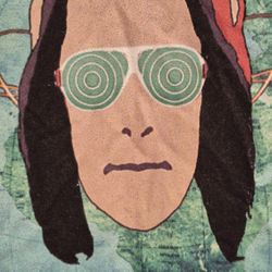 Todd Rundgren Global Album Cover T-Shirt Black 2XL