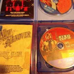 PS4 RED DEAD II / FIFA SOCCER 2020