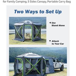 JOYTUTUS Truck Tent Canopy