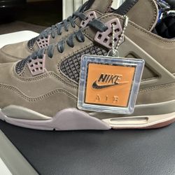 A Ma Maniere Dark Mocha Jordan 4 Size 11 mens
