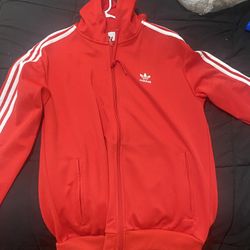 Red Adidas Hoodie