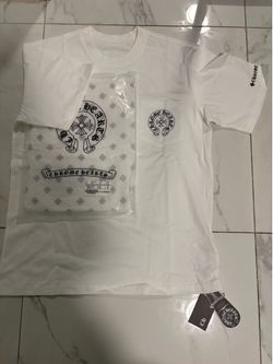 1:1 custom piece chrome heart t-shirt men’s large