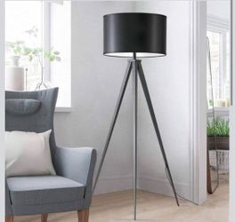 2x$85 Floor lamp & small metal side table