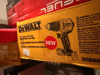 Dewalt 20 volt cordless XR Brushless Hammer Drill