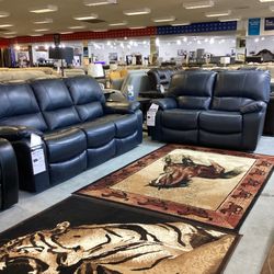 Leesworth Power Reclining Sofa and Loveseat Set