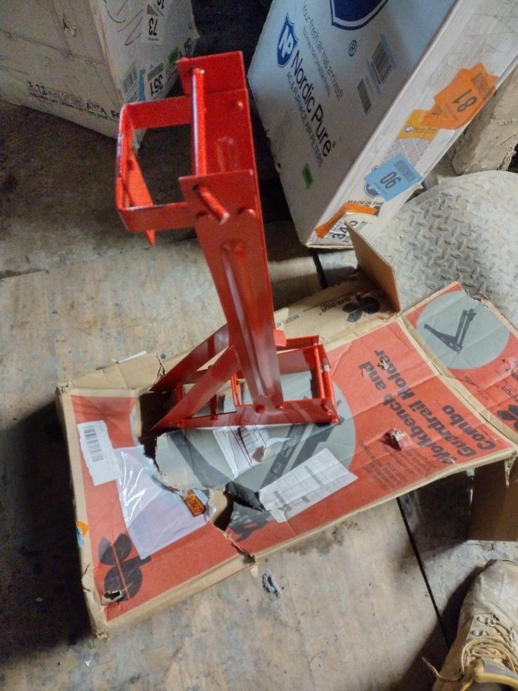 Workbench And Guardrail Holder