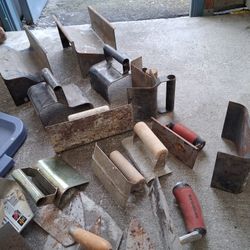 Concrete/curb Finishing Hand Tools