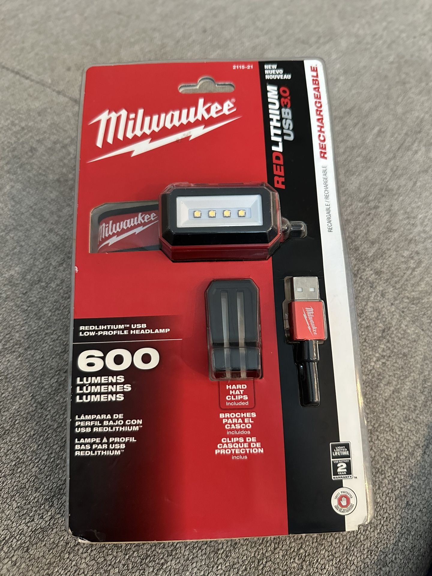 Milwaukee Head Light Flash light