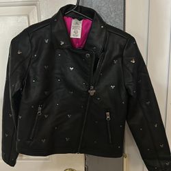 Minnie Black Leather Jacket 