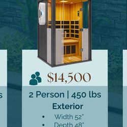 Halo Sauna 2 Person