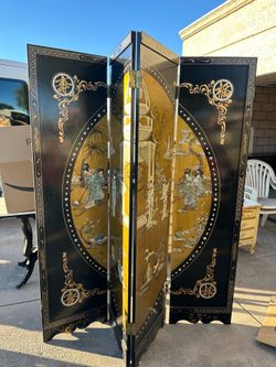 Antique Asian screen