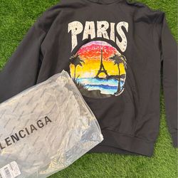 balenciaga hoodie size medium