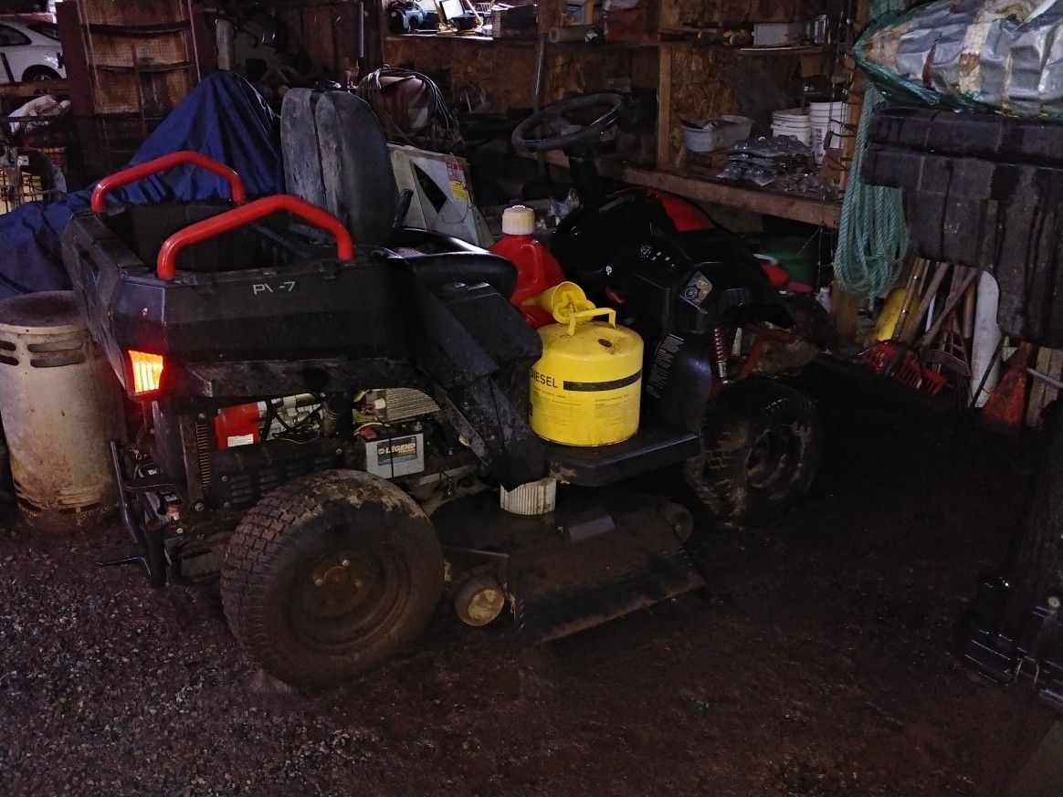 Hybrid Riding Mower