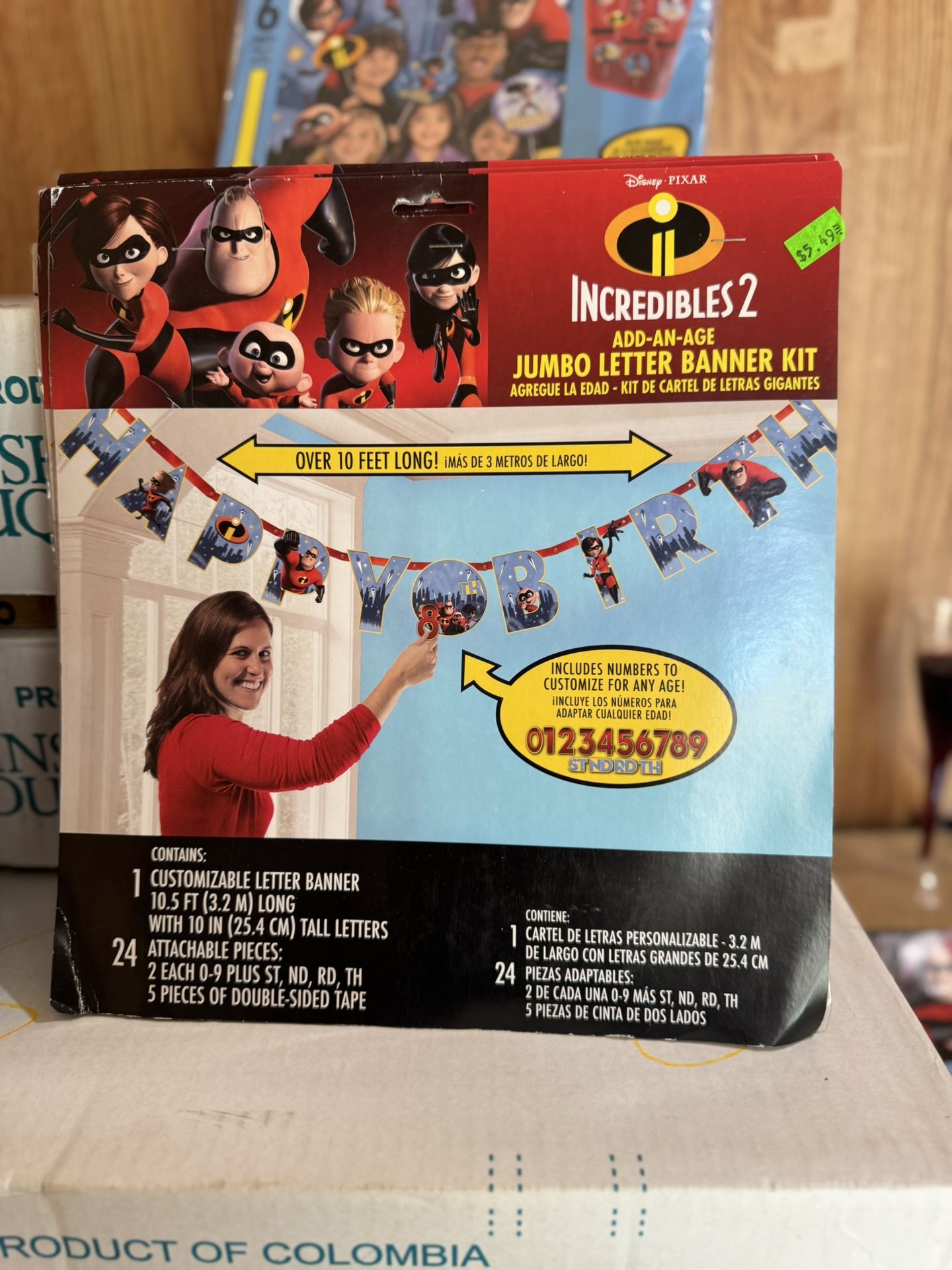 Incredible Happy Birthday Banner
