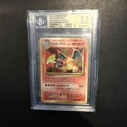 2016 Expansion Pack Japanese Charizard 20th Anniversary BGS 9.5 