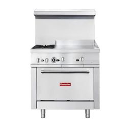 NSF ETL Flamaster 36” Commercial Gas Range + 24” Griddle
