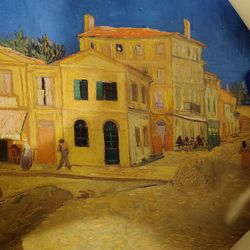 Van Gogh Painting Print The Yellow House 1888, The Street 