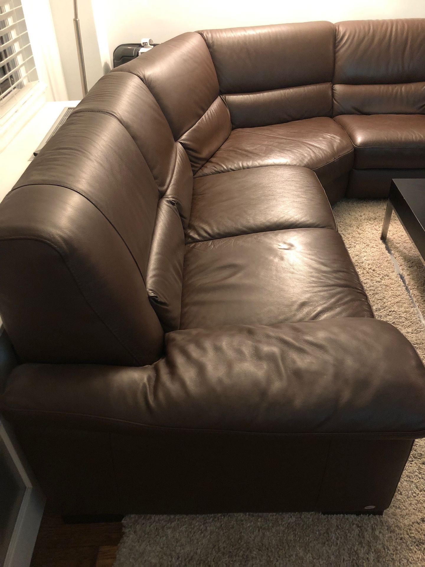 Macy’s leather sectional couch for Sale in New York, NY OfferUp