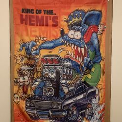 Rat Fink King Of Hemi’s Banner