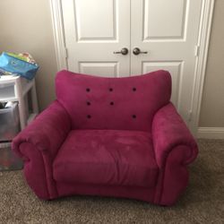 Pink Girls Couch 