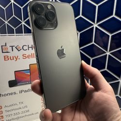 iPhone 13 Pro Max 128GB Unlocked 🛑 $70 Down! 