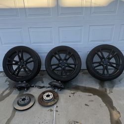 Camaro SS OEM Wheels Brembo Calipers Rotors Bundle