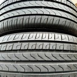 225 45 18 Pirelli CINTURATO P7 Run flat ⭐️ 225/45/18 Used Tires 225/45R18 BMW star rated