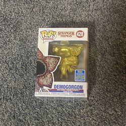Stranger Things Golden Demogorgon Funko Pop (2019 Summer Convention Exclusive, Not Firm Price, Pickup Only)
