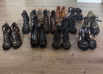 Mixed Lot of Women's Heels and Sandals