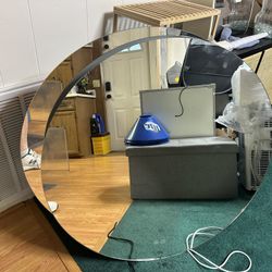 Round Back Lite Mirror with anti-fog