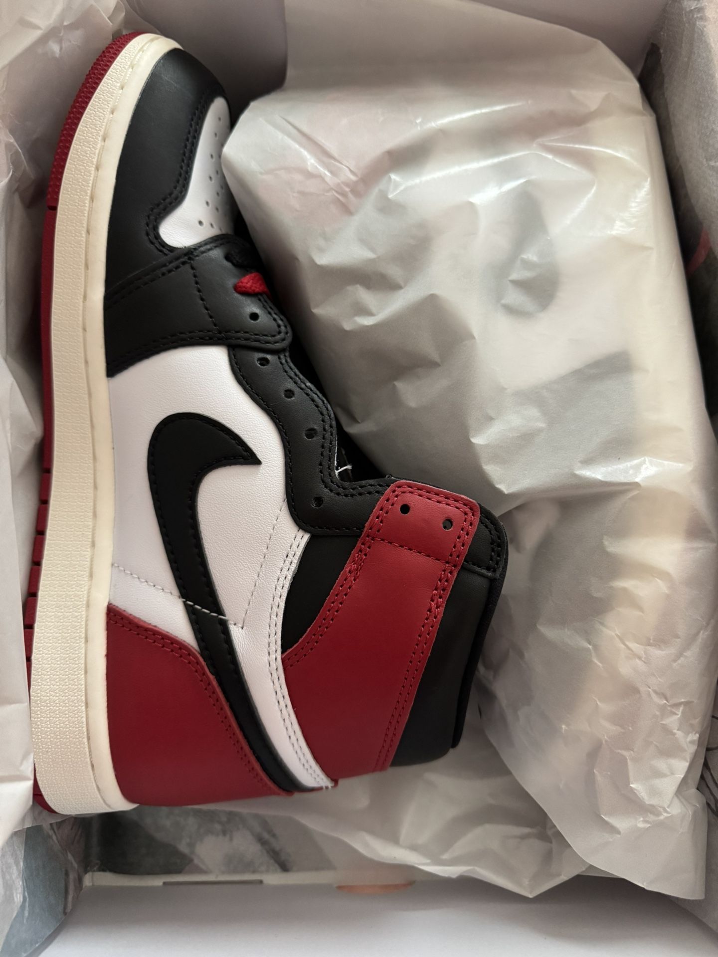 Jordan 1 Black Toe Reimagined Size 9