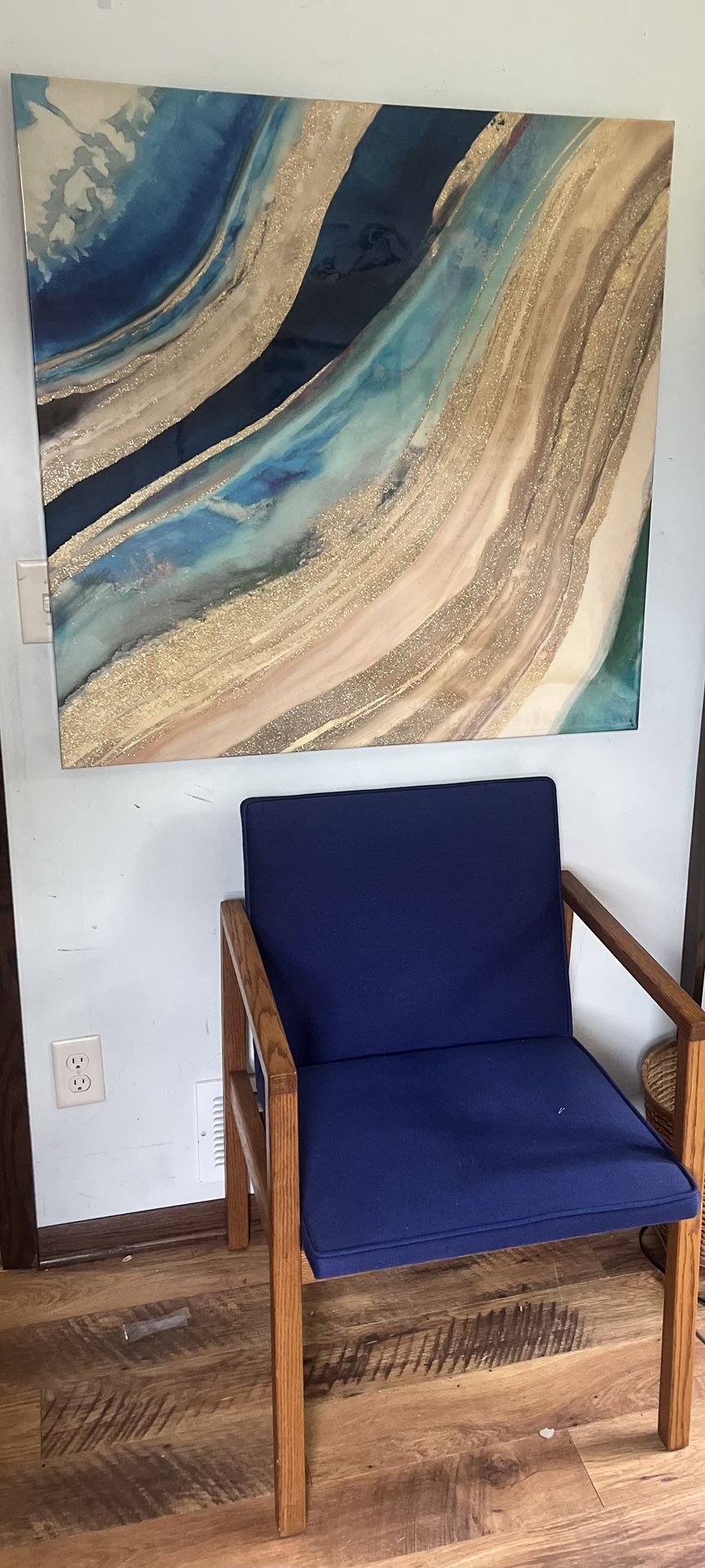 Wall Art Print Agate II by PI Gallery 36"x36"