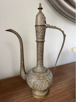 Vintage Brass Ewer