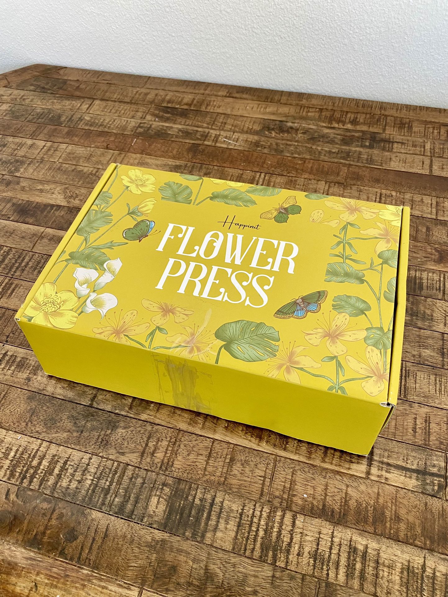 Happinit Large Flower Press Kit, 6 Layers 11" x7". Craft Set