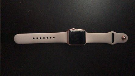 Apple Watch series 1, Rose Gold, 38mm bands