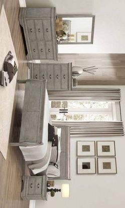 Brand new -4 pieces- Gray Queen, Twin, Full, King Size Bedroom Set