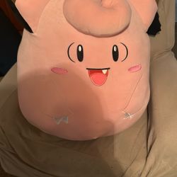 Pokemon Squishmallow Clefairy