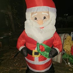Prices   Frim. 6 Ft Blow Up Santa Claus