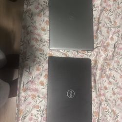 2 Dell Laptops For Sell, Good For Students, Personal Use Or Office. 